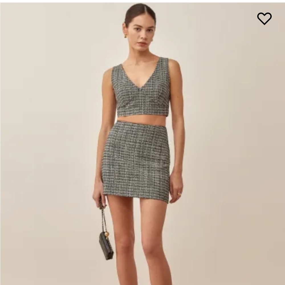 ISO Reformation Tweed Set